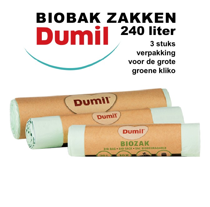 Dumil biobakzak 3 x 240l