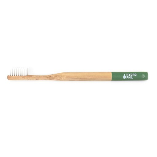 hydrophil bamboe tandenborstel medium groen