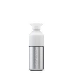 kleine wsaterfles van staal 350ml