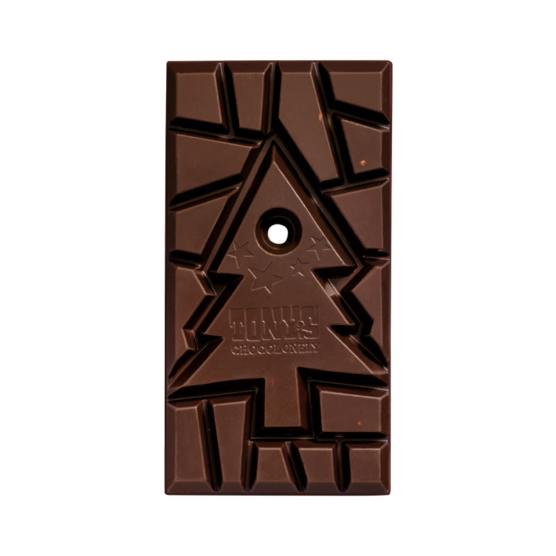 tony chocoloney kerstreep puur mint candy cane
