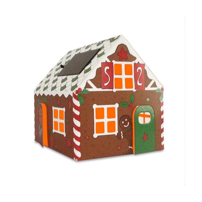 litogami casagami gingerbread house