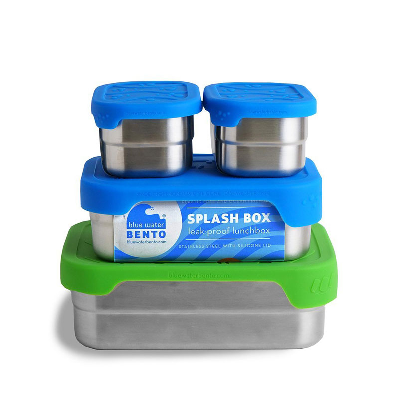 blue water bento eco lunchbox splash box