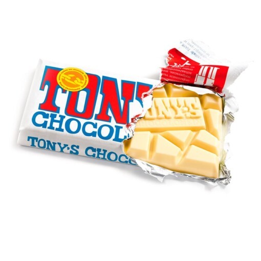 tony chocolonely witte chocolade