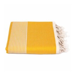 hamamdoek bamboe mango geel