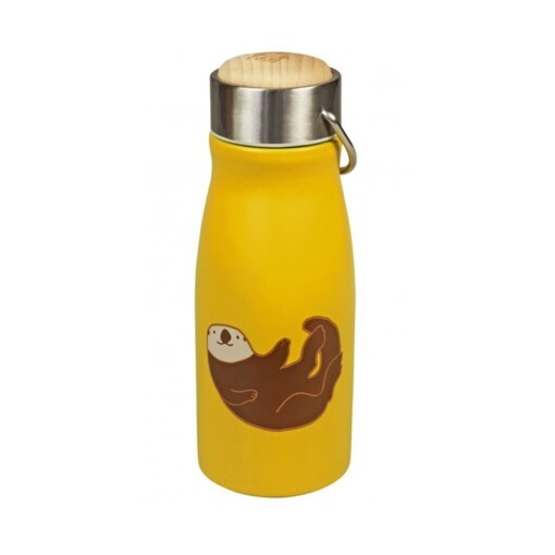 the zoo thermos fles otter geel