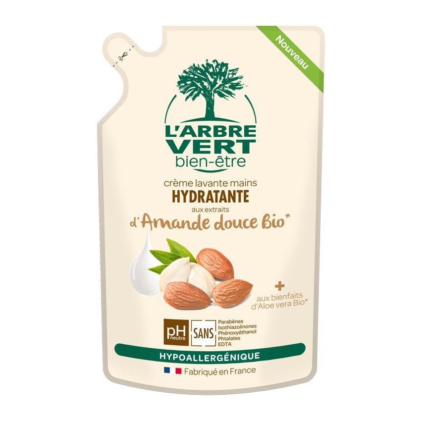 arbrevert handzeep refill amandel