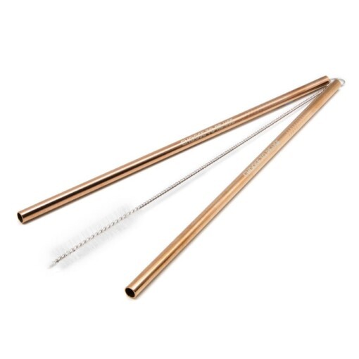 ecoffee cup straw copper