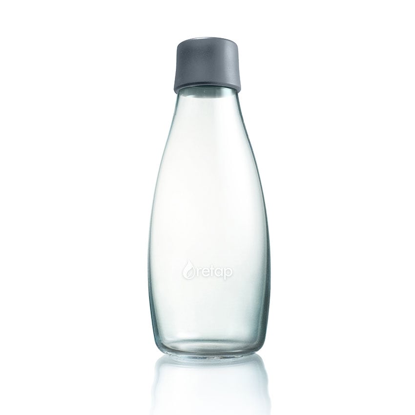 retap waterfles grey