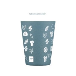 Ecoffee Cup achterkant beker