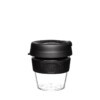 keepcup original clear black small koffiebeker
