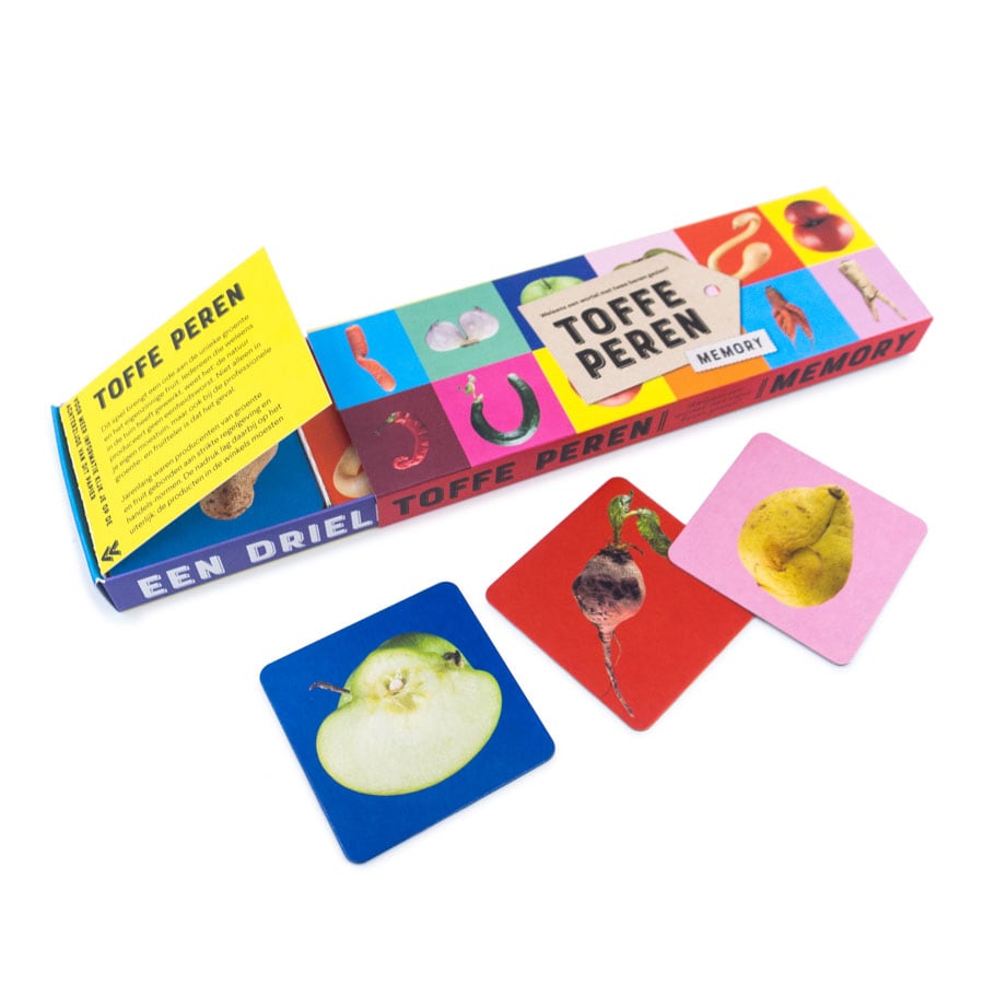 toffe peren memory spel