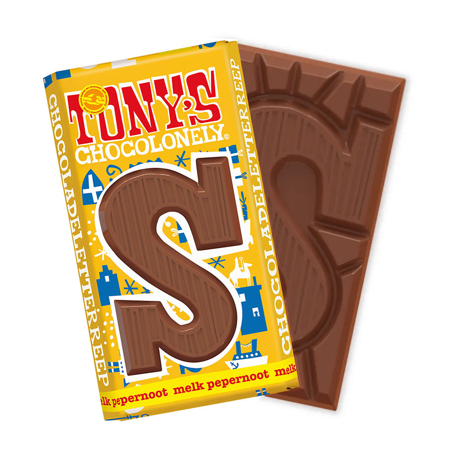tony-sinterklaas-melk-pepernoot-letter-s
