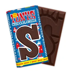 tony sinterklaas reep puur letter s