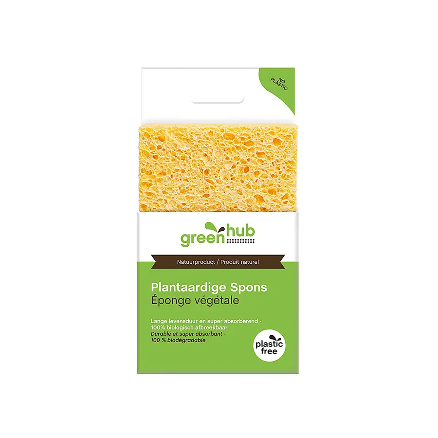 greenhub plantaardige spons