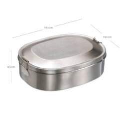 Mato RVS Lunchbox - Large (19 x 14 x 5,5 cm)