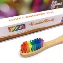 bamboe tandenborstel regenboog