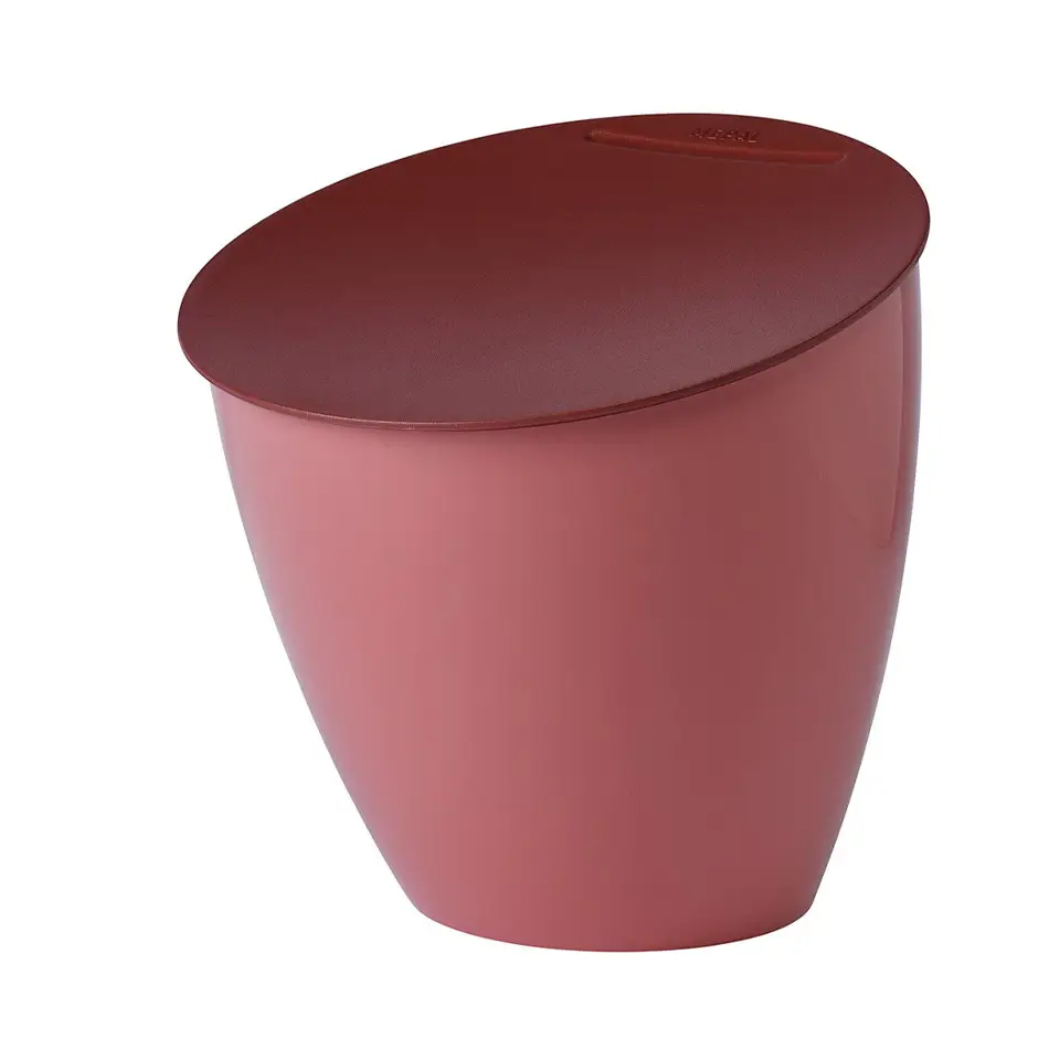 mepal calypso gft- en afvalbakje, kleur vivid mauve