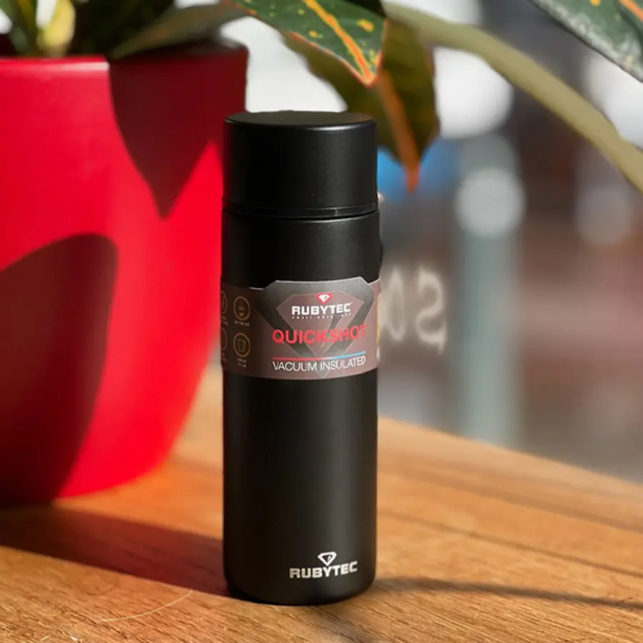 rubytec thermosfles black ls