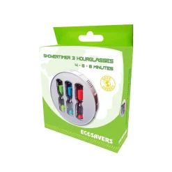 ecosavers showertimer zandloper verpakking