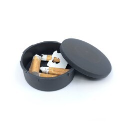 pocket ashtray open