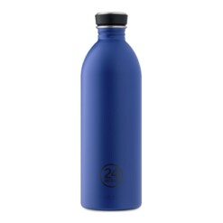 24bottles 1000 ml gold blue urban bottle