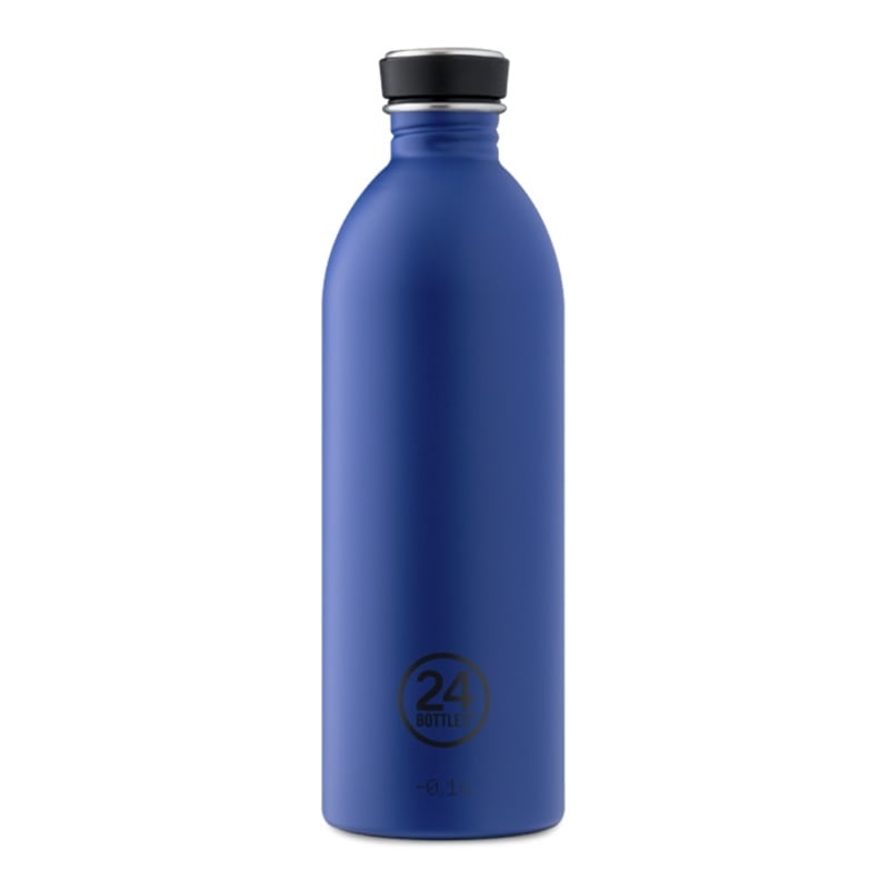 24bottles 1000 ml gold blue urban bottle