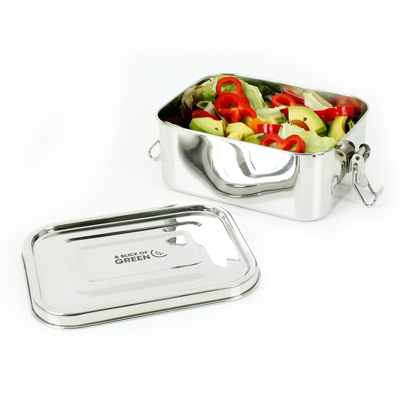 a slice of green lekvrije rvs lunchbox - big
