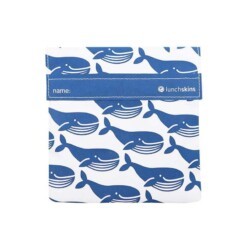 lunchskin sandwich bag blue whale
