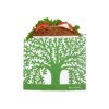 lunchskins sandwich bag zipper green tree
