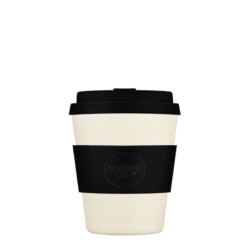 ecoffee cup small solid black nature