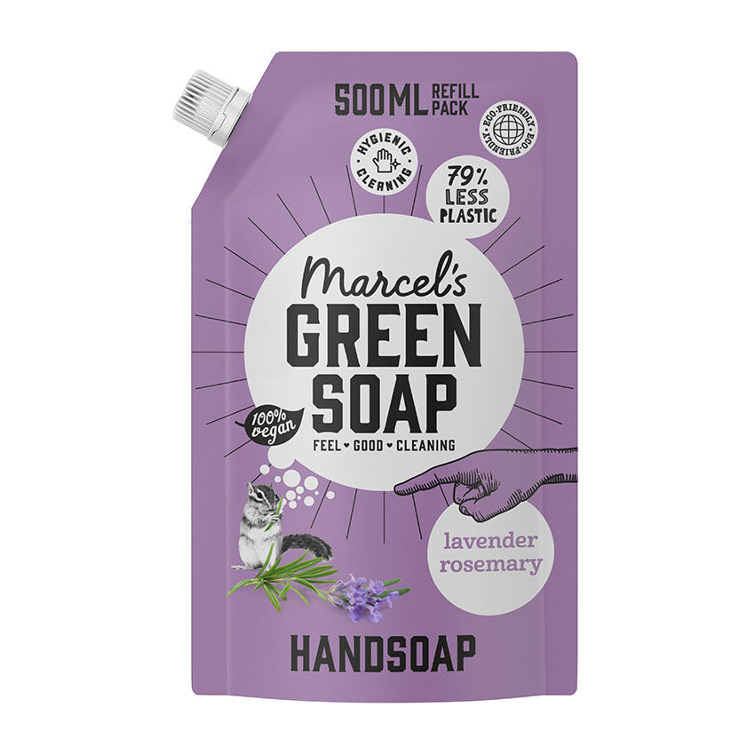 marcel greensoap navulzak lavendel