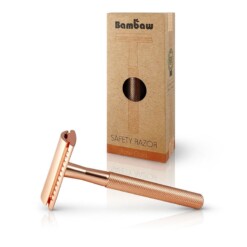 bambaw metalen scheermes rose