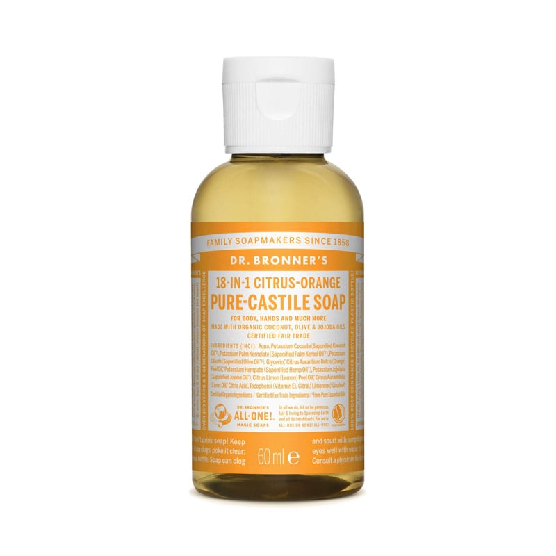 dr bronner pure castile zeep citrus