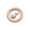 plan toys houten kralen rammelaar pastel