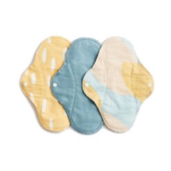 imse vimse wasbaar maandverband orange sprinkle blue sprinkle normaal