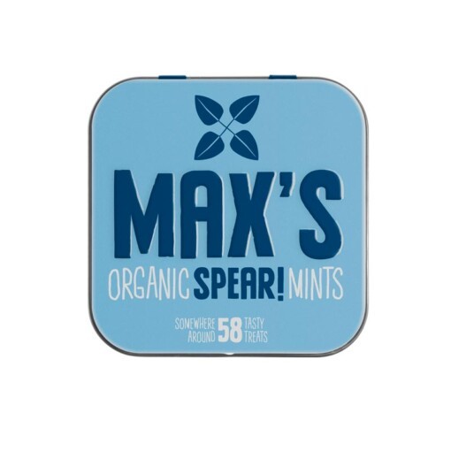 max's organic mints spear