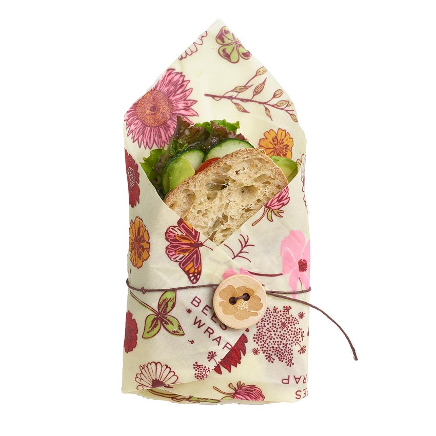vegan beeswrap sandwich