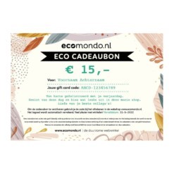 sustainable webshop gift card 15
