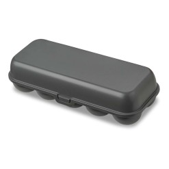 koizoi herbruikbare-eierdoos 10 eieren zwart