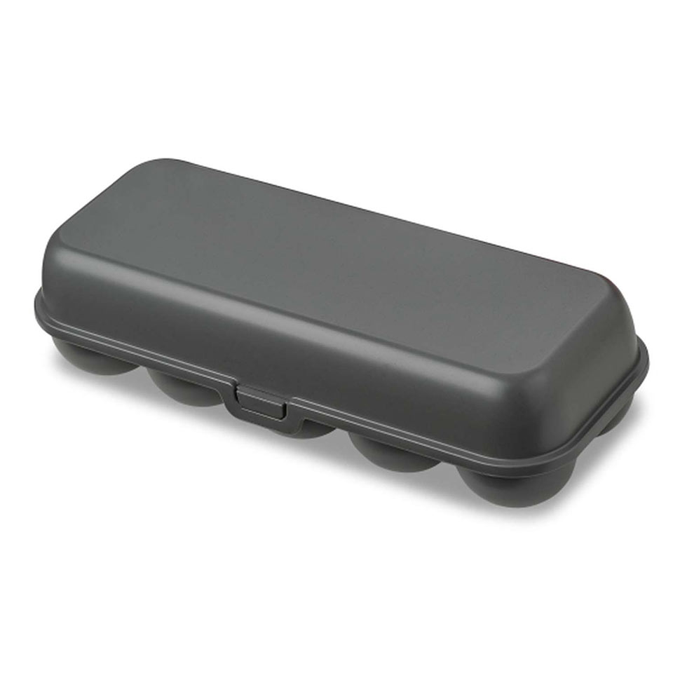 koizoi herbruikbare-eierdoos 10 eieren zwart