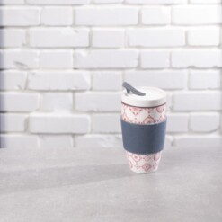 villeroy boch to go beker rose