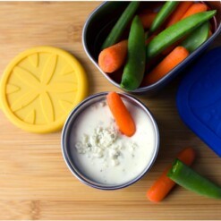 blue water bento seal cup mini