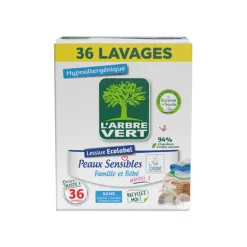 arbre vert wasmiddel gevoelige huid