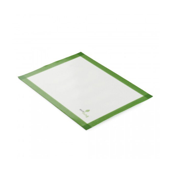 Herbruikbare bakmat, siliconen, op maat te snijden, siliconen mat, anti- aanbaklaag, BPA-vrij, levensmiddelenkwaliteit, werkblad, mat voor oven, luchtfriteuse (40 cm x 1,8 m