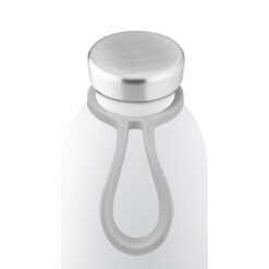 24Bottles Bottle Tie Draagring grijs