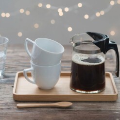 bambu dienblad van bamboe