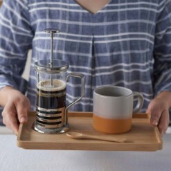 bambu dienblad van bamboe