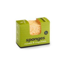 ecoliving composteerbare spons 2pack small