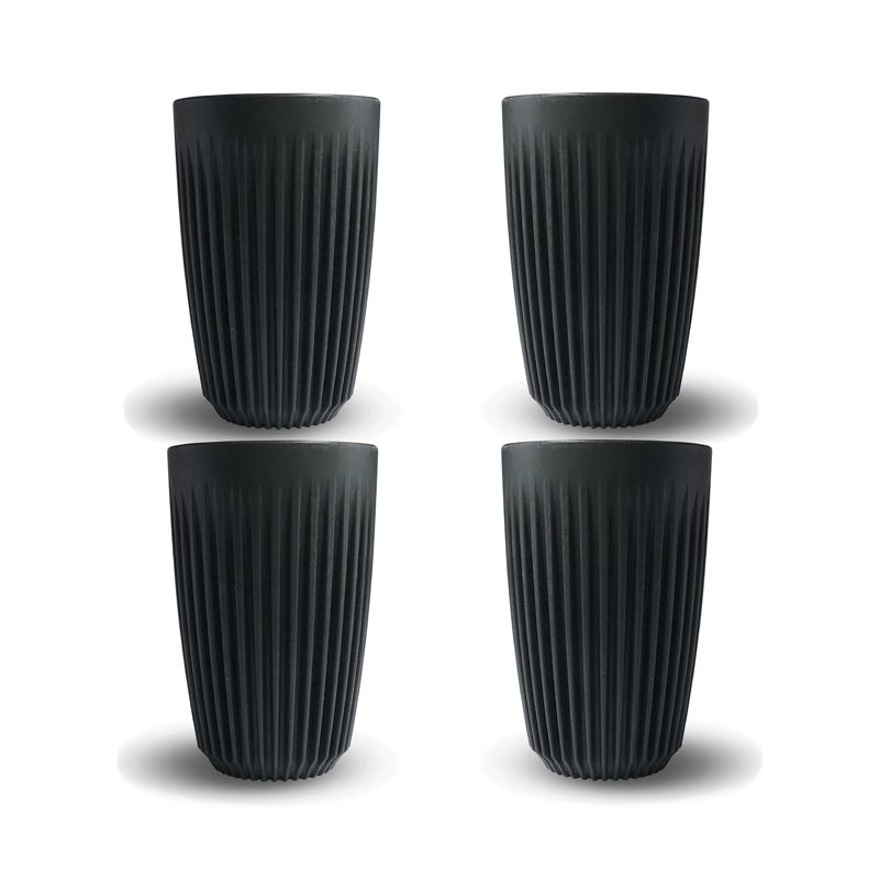 huskeecup large set 4 charcoal