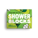 shower blocks lime sandelwood